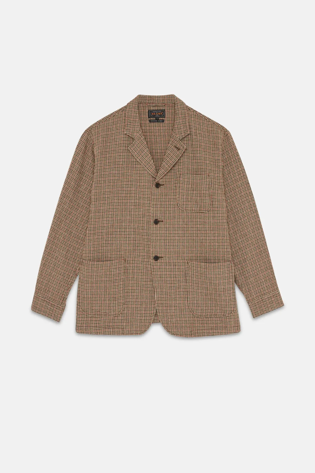 4B Cuffs Jacket Wool Linen