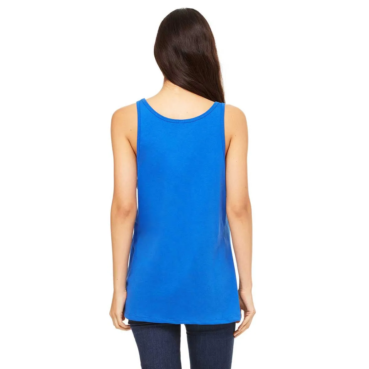 Bella   Canvas Women's True Royal Relaxed Jersey Tank