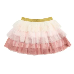 Boho Blush Girls Tutu Skirt