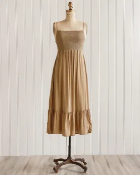 Desert Passage Smocked Dress