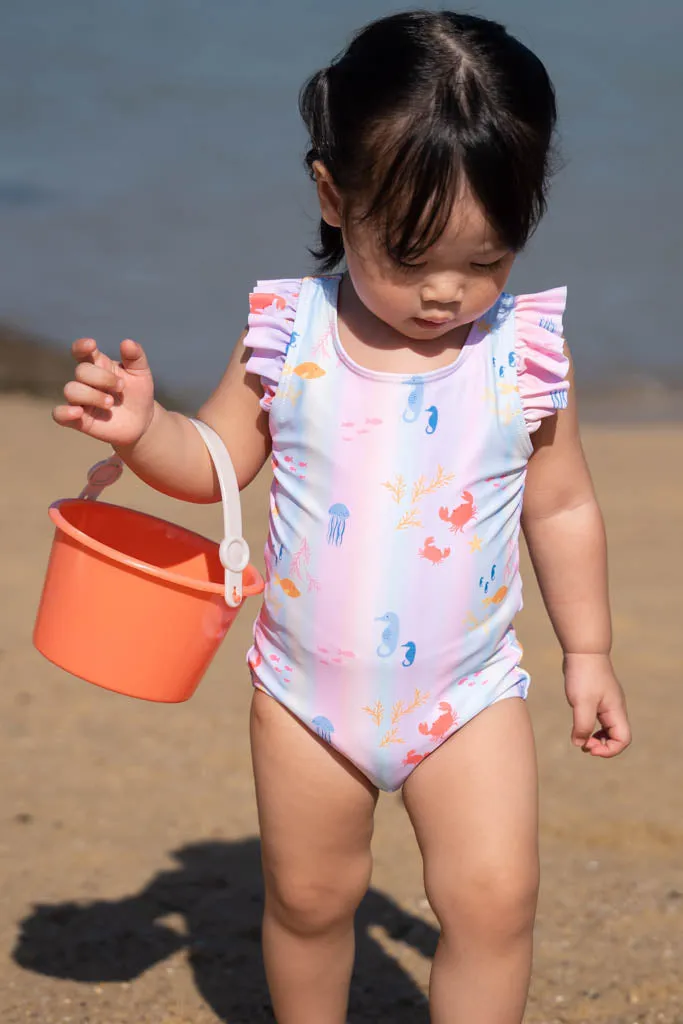 Flutter Swimsuit - Rainbow Ocean