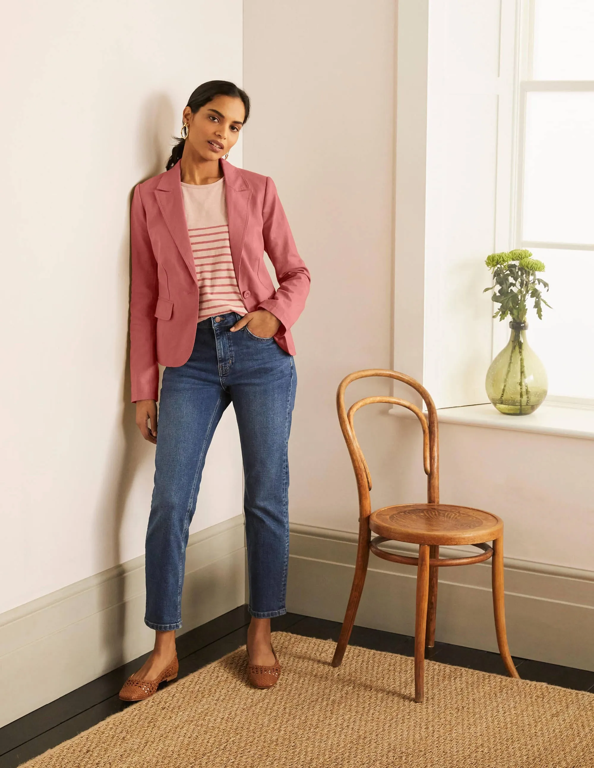 Framlingham Blazer-Dusty Red