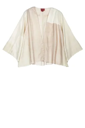 JAIPUR WHITE KANTHA BELL SHAPE JKT - jw2048-ivy -