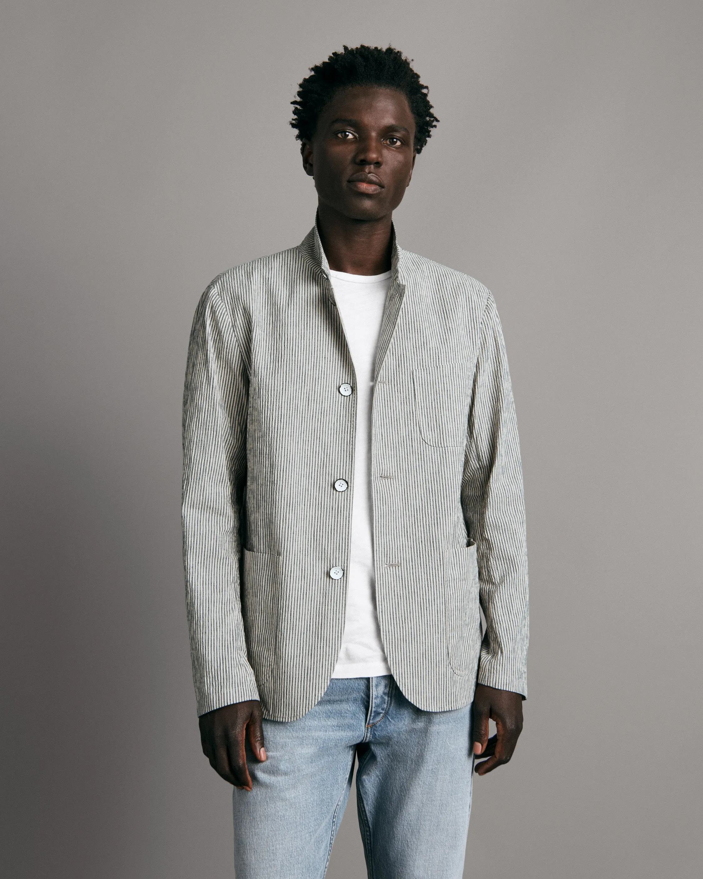 Kent Seersucker Blazer