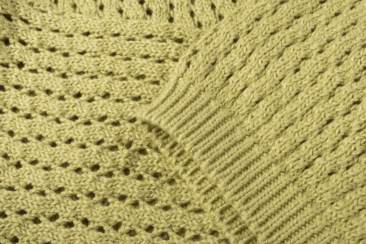 KNICKERBOCKER COTTON YUMA POLO - GREEN