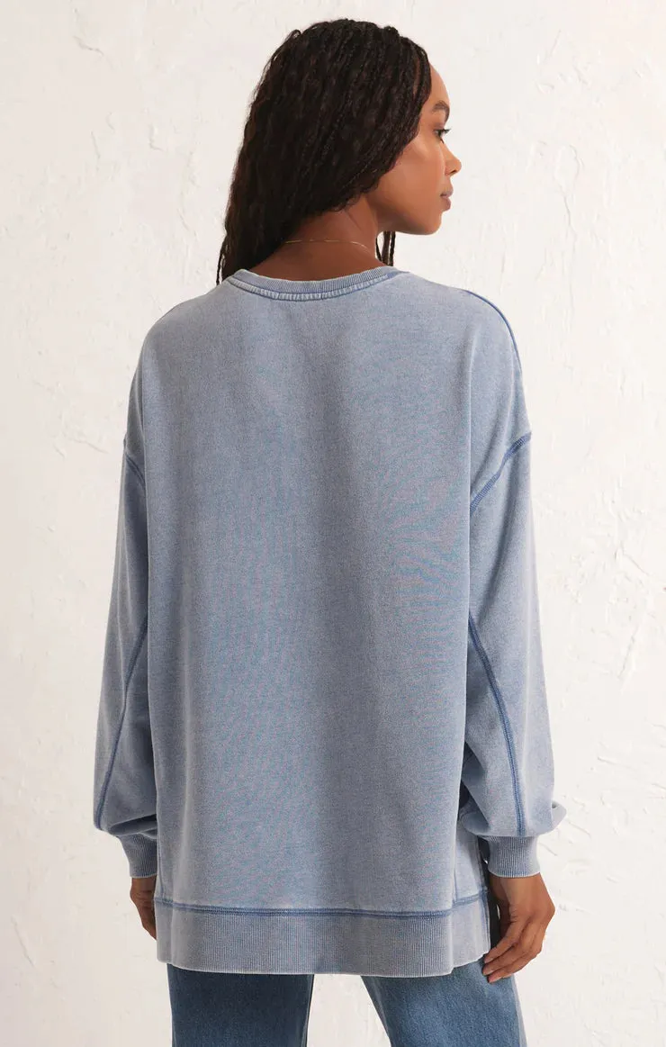 KNIT DENIM MODERN WEEKENDER