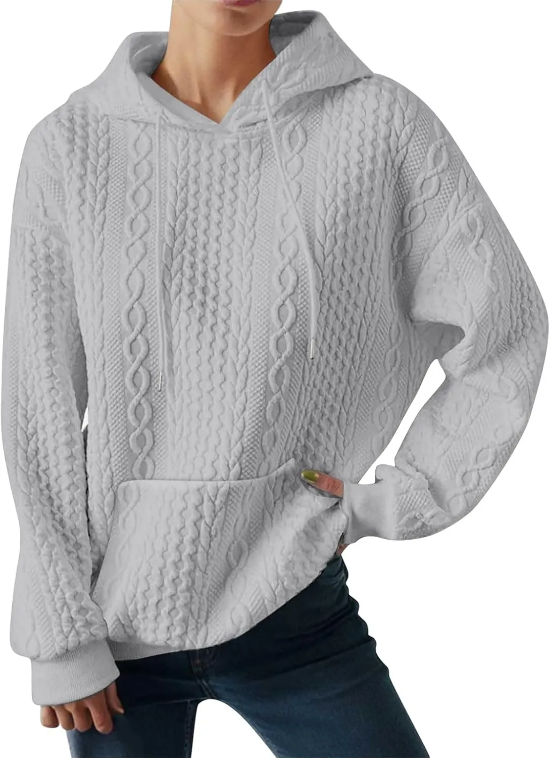 LCMTWX Womens Winter Jacket Coats Plush New Fabric Oversized Sweatshirt Loose Fit Long Sleeve Light Sweatshirt Loose Womens