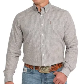 Men's Cinch Geo Print Modern Fit Shirt MTW1347119