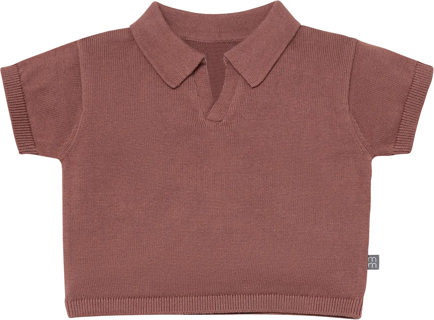 Modern Moments by Gerber Baby Boys 2-piece Johnny Collar Sweater and Short Set