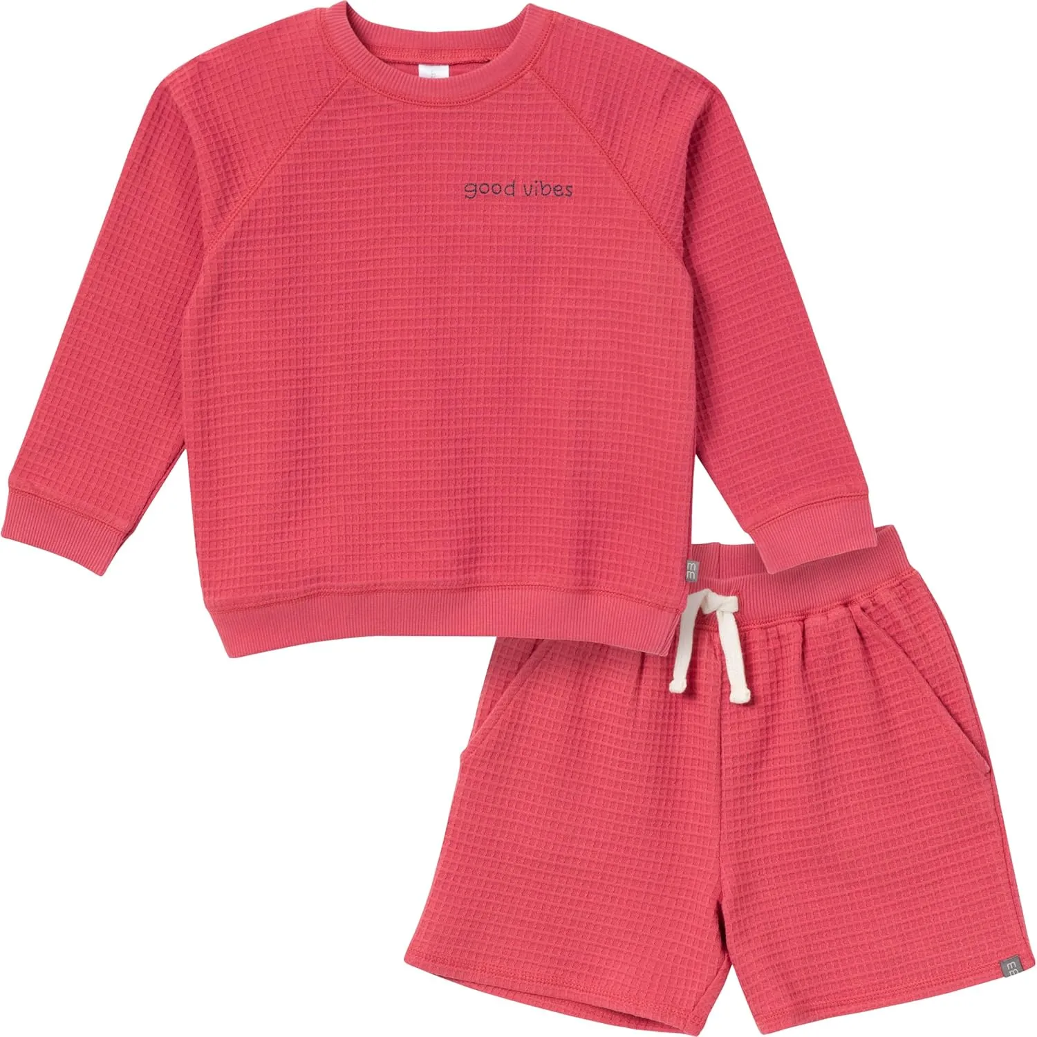 Modern Moments by Gerber Baby Boys 2-piece Long-sleeve Top & Short Set