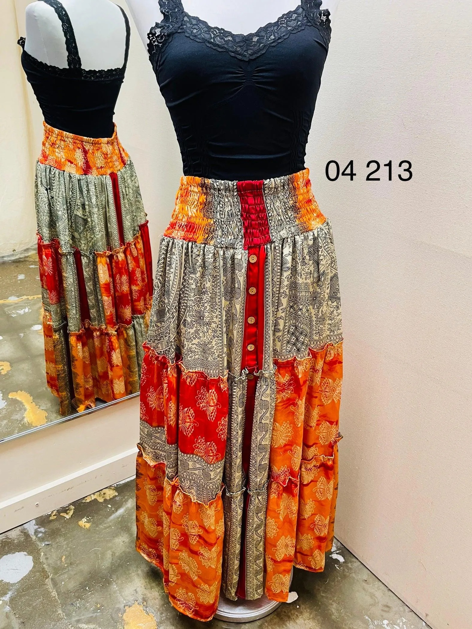 Monarch Maxi Skirt #213 by Kantha Bae