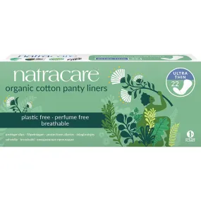 Natracare Organic Cotton Ultra Thin Panty Liners - 22 Liners