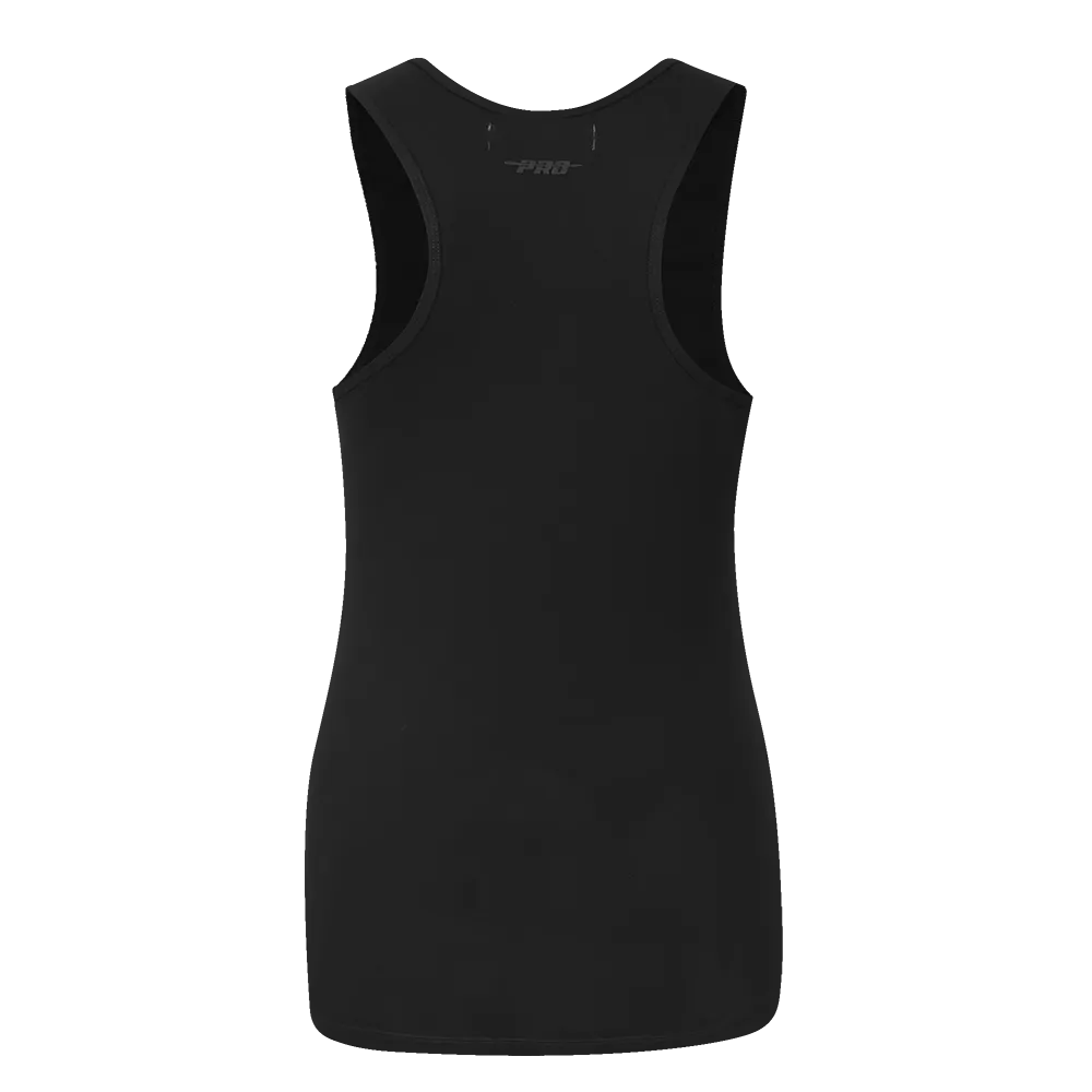 NFL NEW YORK GIANTS CLASSIC WOMEN'S RELAXED FIT RACERBACK (BLACK)