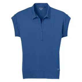 OGIO Women's Blue Steel Leveler Polo