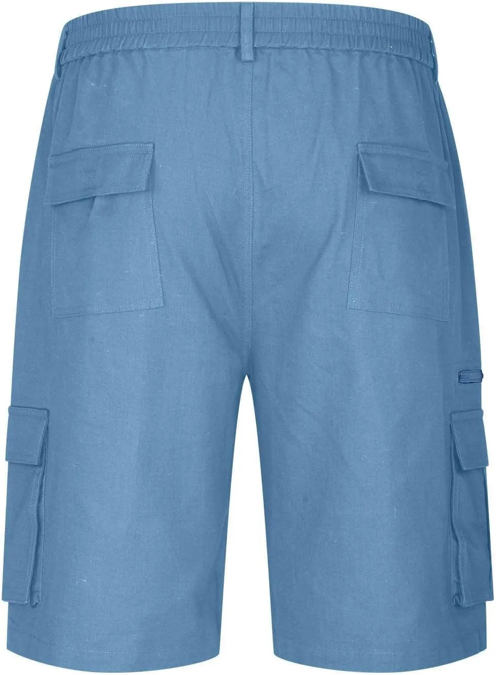 Pants for Man Summer Fall Loose Fit Cargo Straight Leg Plain Long Leg Pants Shorts Mens 2025 Fashion