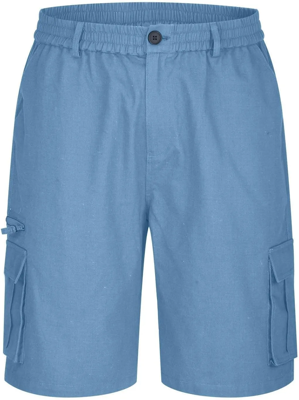 Pants for Man Summer Fall Loose Fit Cargo Straight Leg Plain Long Leg Pants Shorts Mens 2025 Fashion