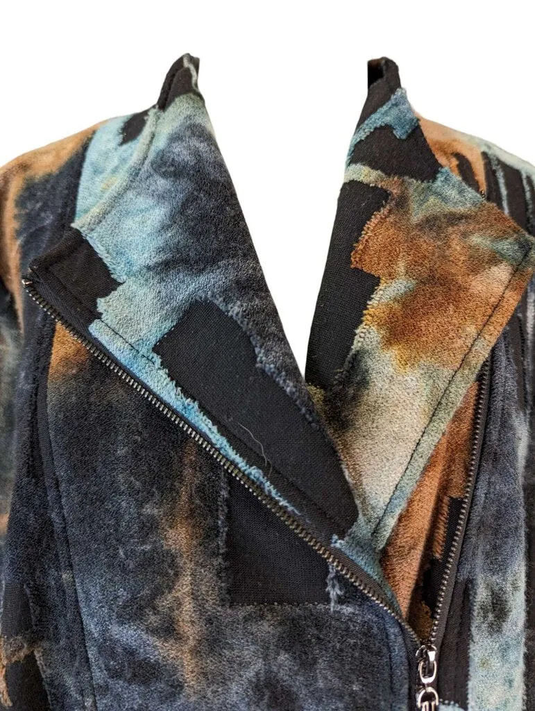R Assymetrical Zip Jacket