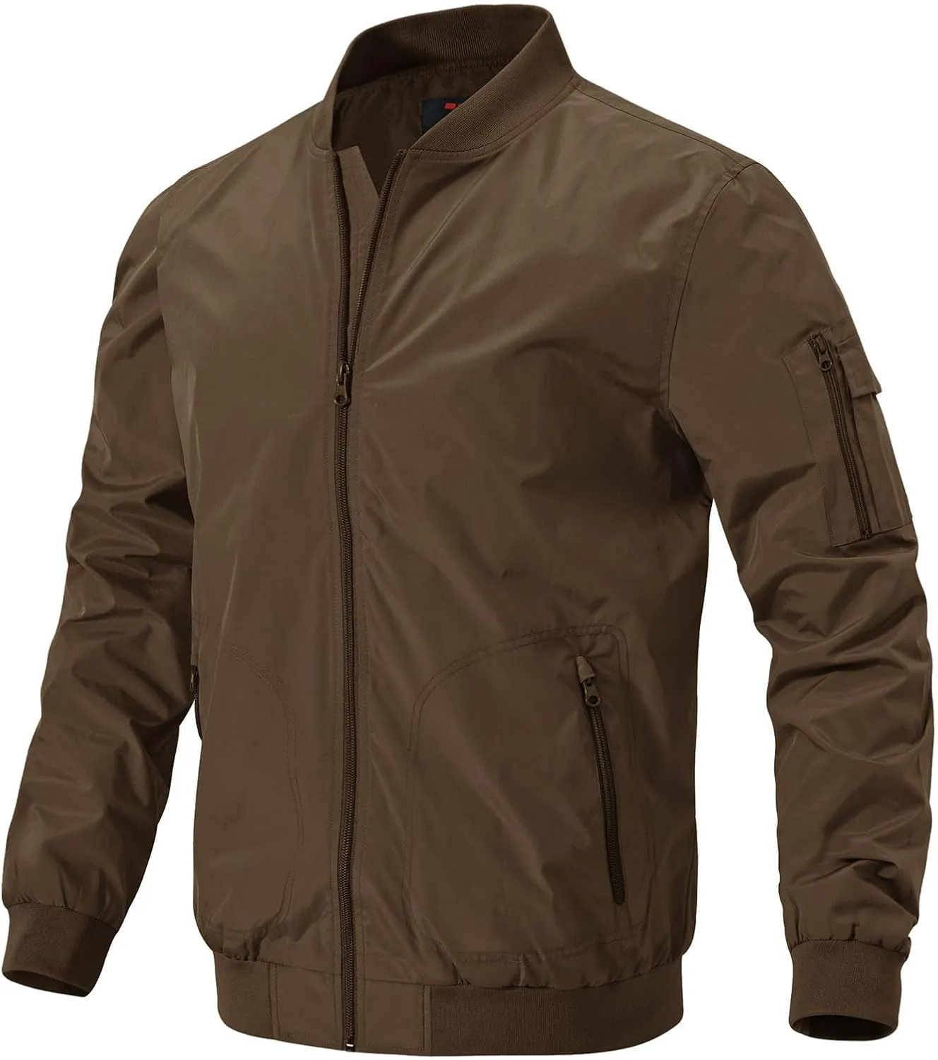 Rdruko Men's Lightweight Bomber Jacket Causal Fashion Stylish Windbreaker Light Jacket