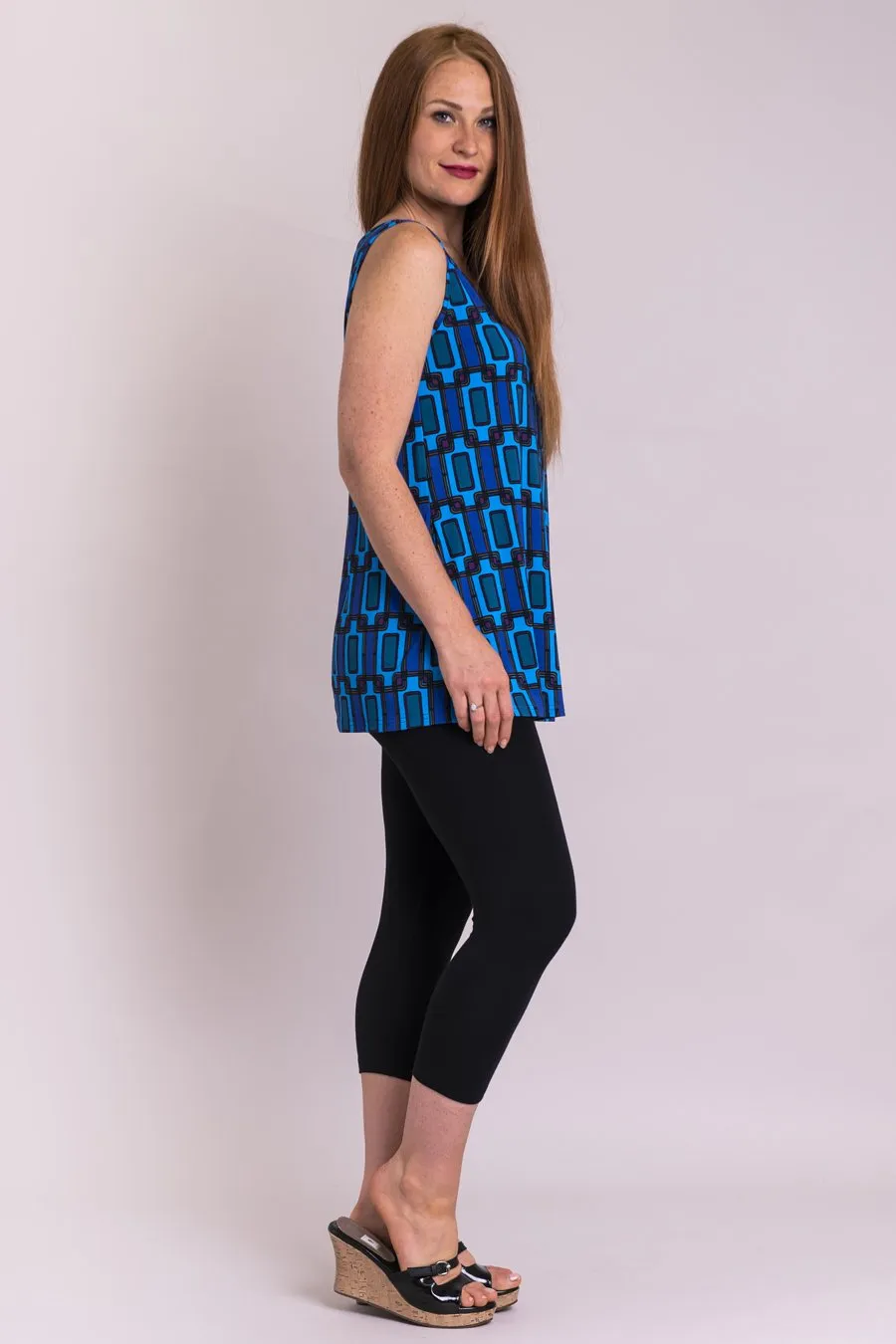 Relaxed Tank, Fairlane, Bamboo- Final Sale