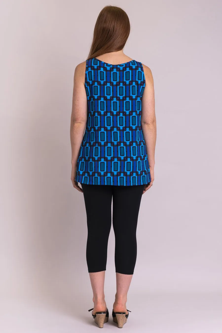 Relaxed Tank, Fairlane, Bamboo- Final Sale