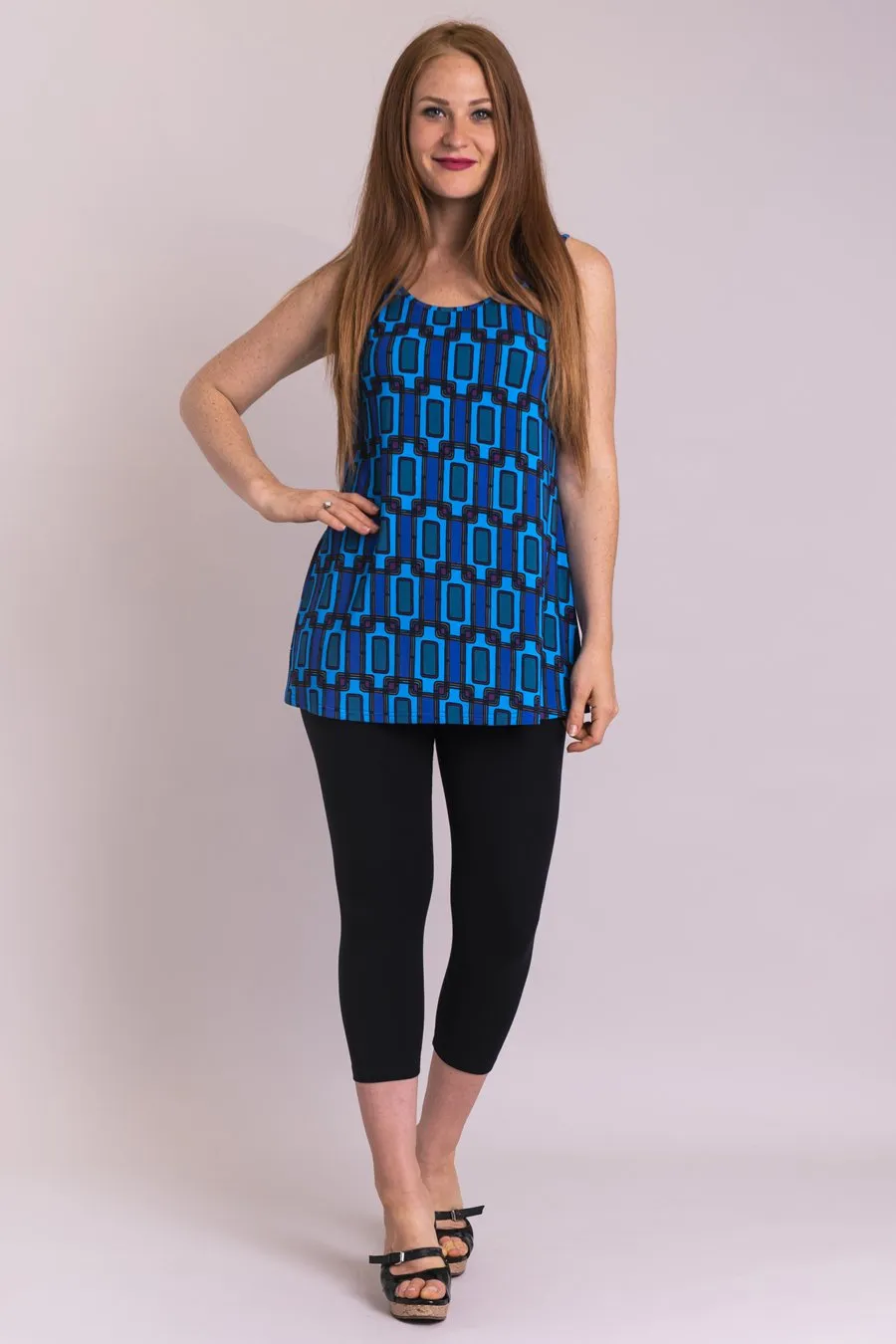 Relaxed Tank, Fairlane, Bamboo- Final Sale