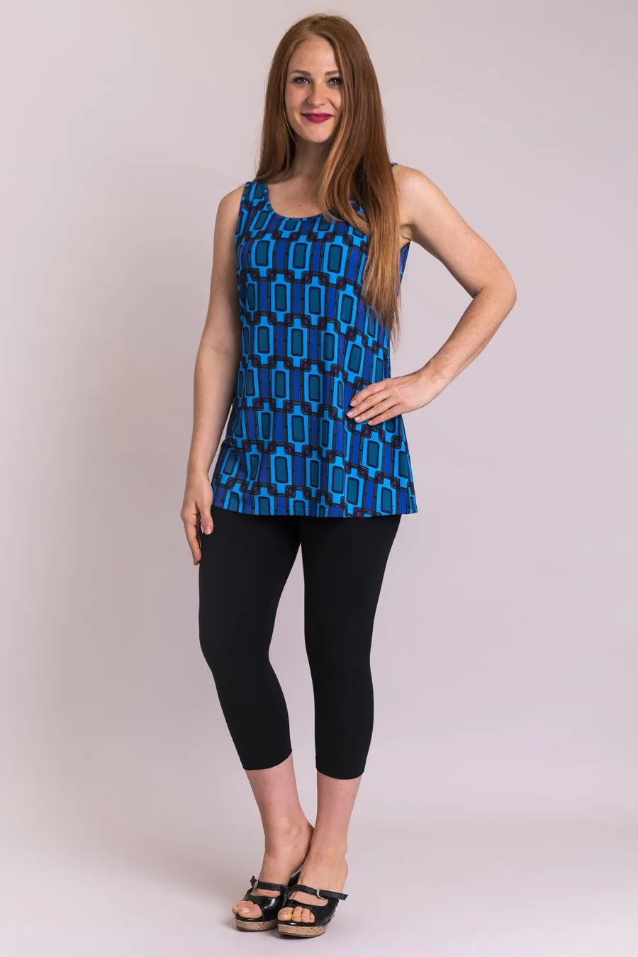 Relaxed Tank, Fairlane, Bamboo- Final Sale