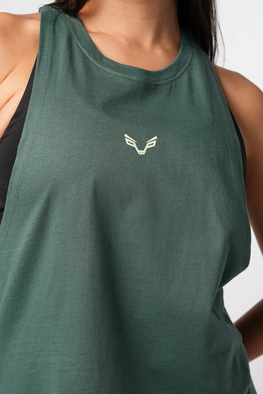 Relaxed Tank Top Green