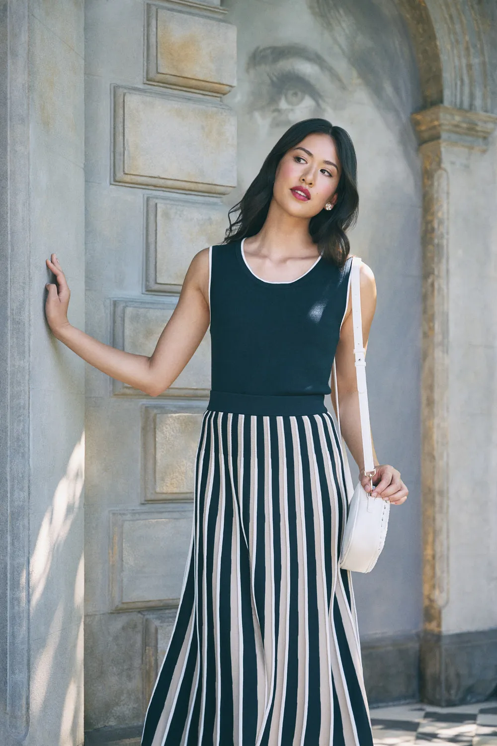 Sleeveless Cotton Knit