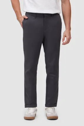 Slim Fit Gartered Back Chinos with Folded Cuff