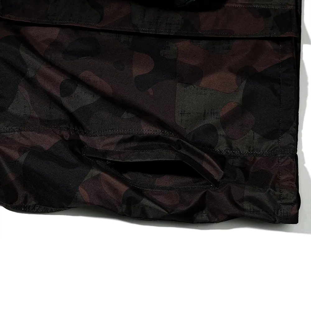 SOFT LIGHT HOODED JACKET DARK CAMOUFLAGE