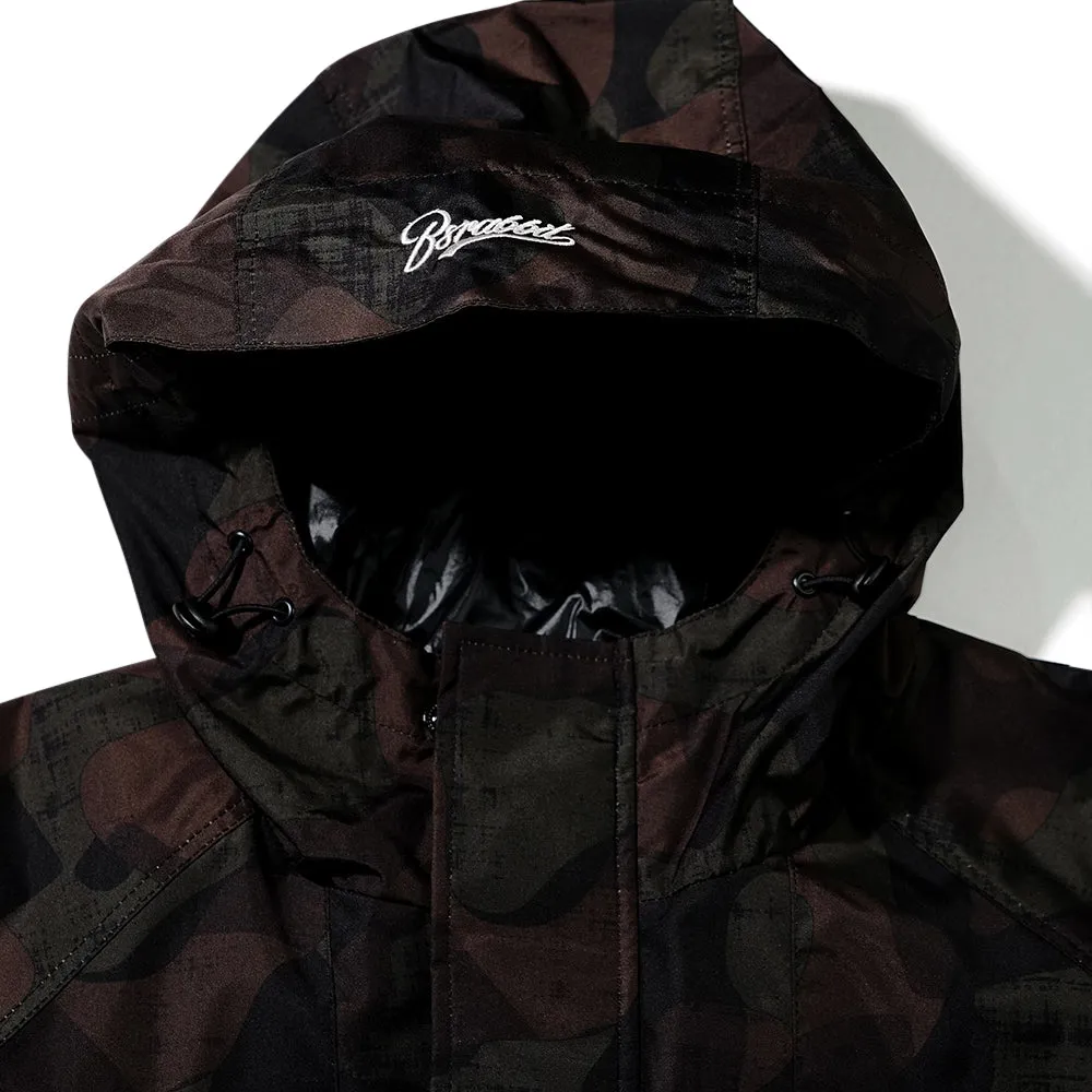 SOFT LIGHT HOODED JACKET DARK CAMOUFLAGE