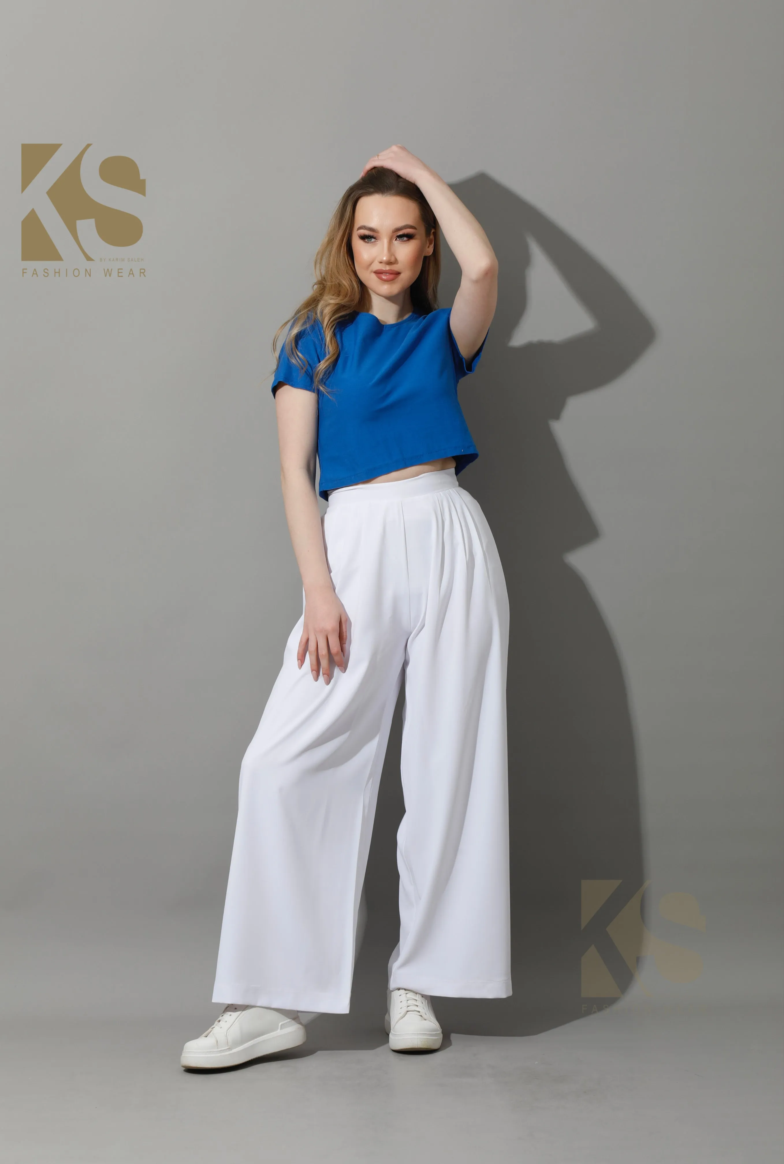 Straight Fit Trousers