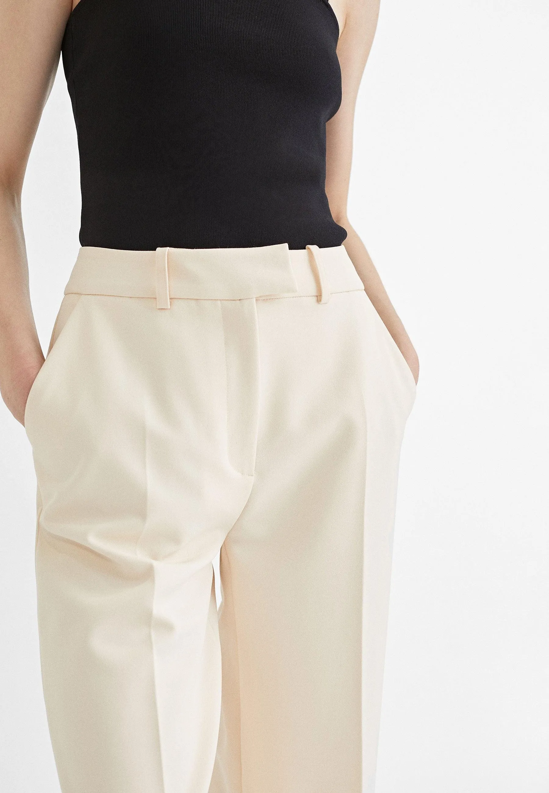 Straight trousers