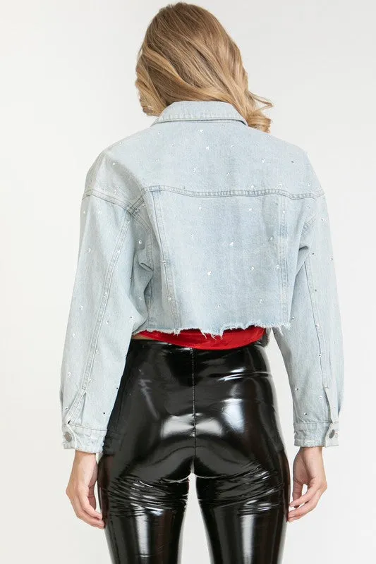Studded Demin Jacket