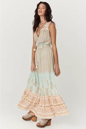 Sweet Nothings Maxi Skirt in Peppermint