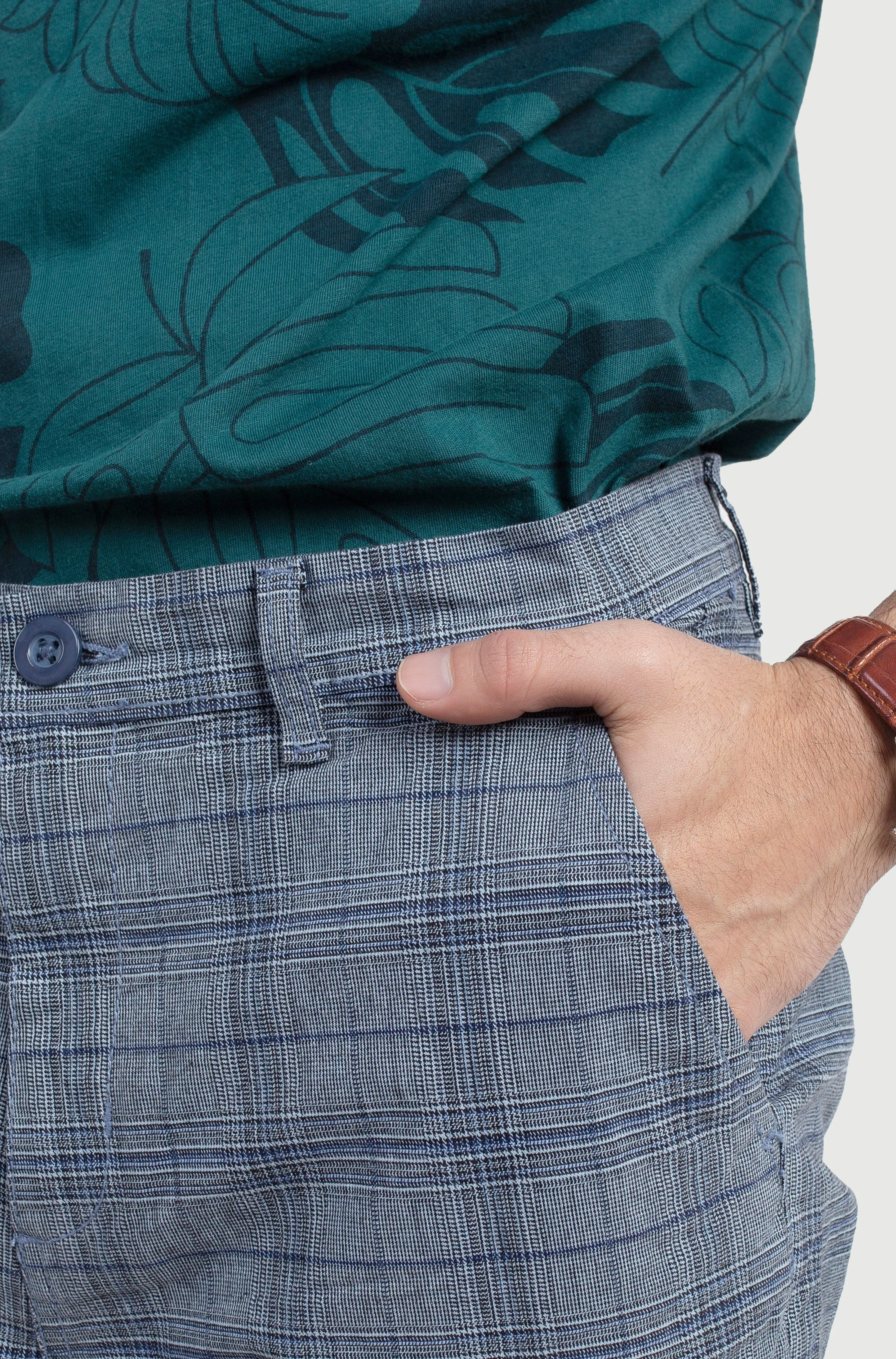 Tartan Chino Shorts
