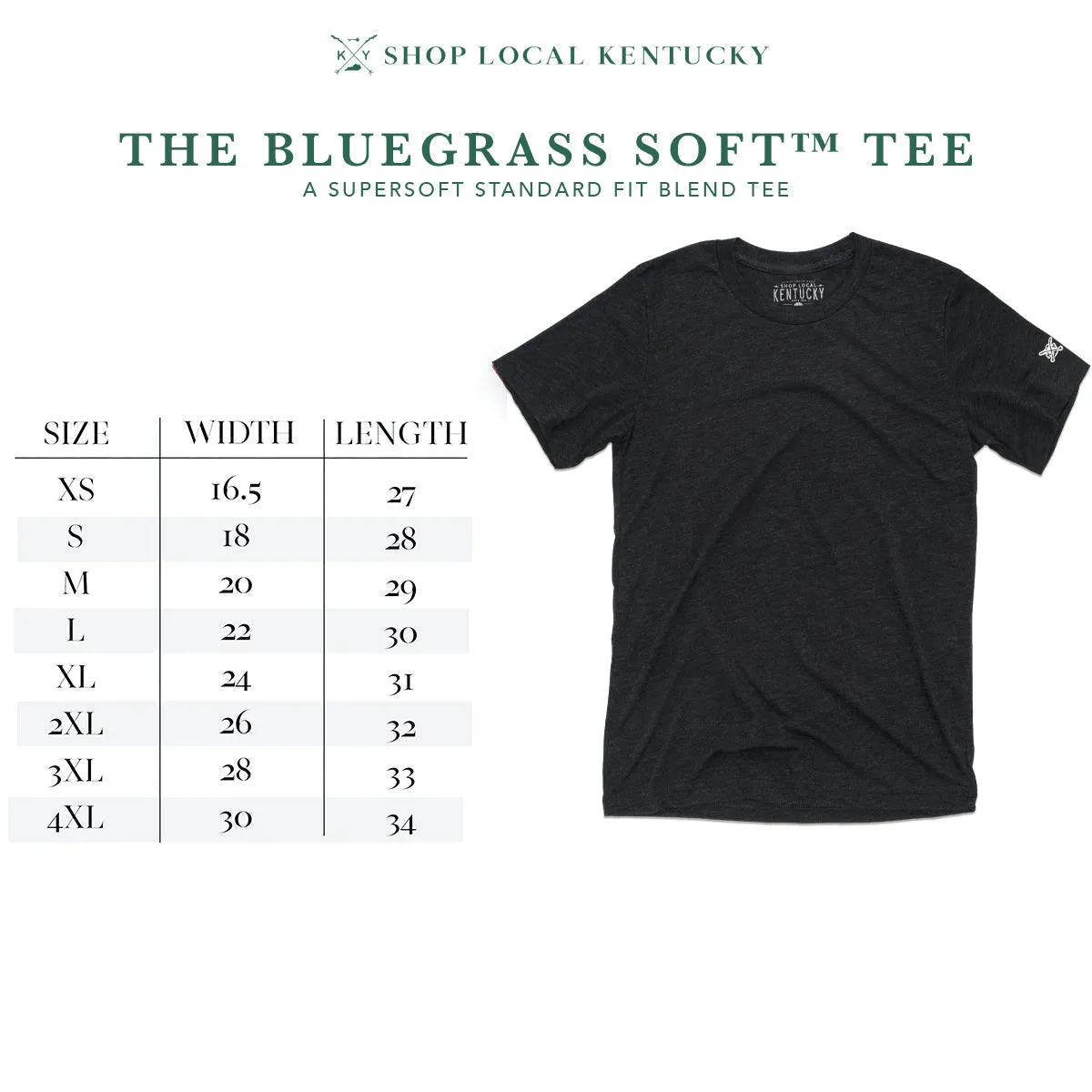 The Touchdown Kentucky Shop Logo Tee