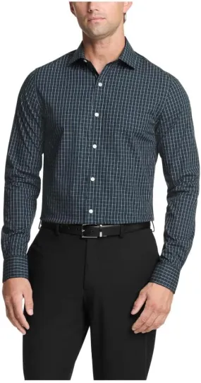Tommy Hilfiger Men's Dress Shirt Slim Fit Stretch Twill