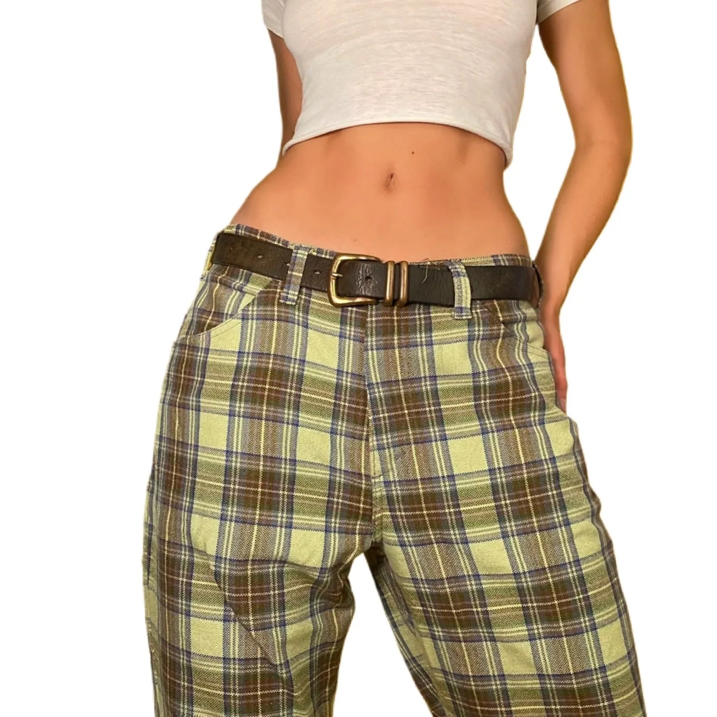 Vintage 70’s Levi’s Plaid Pants (L)