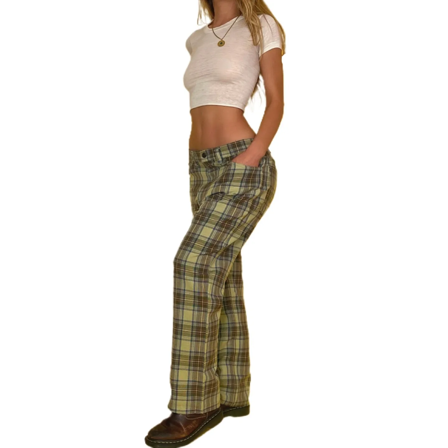 Vintage 70’s Levi’s Plaid Pants (L)