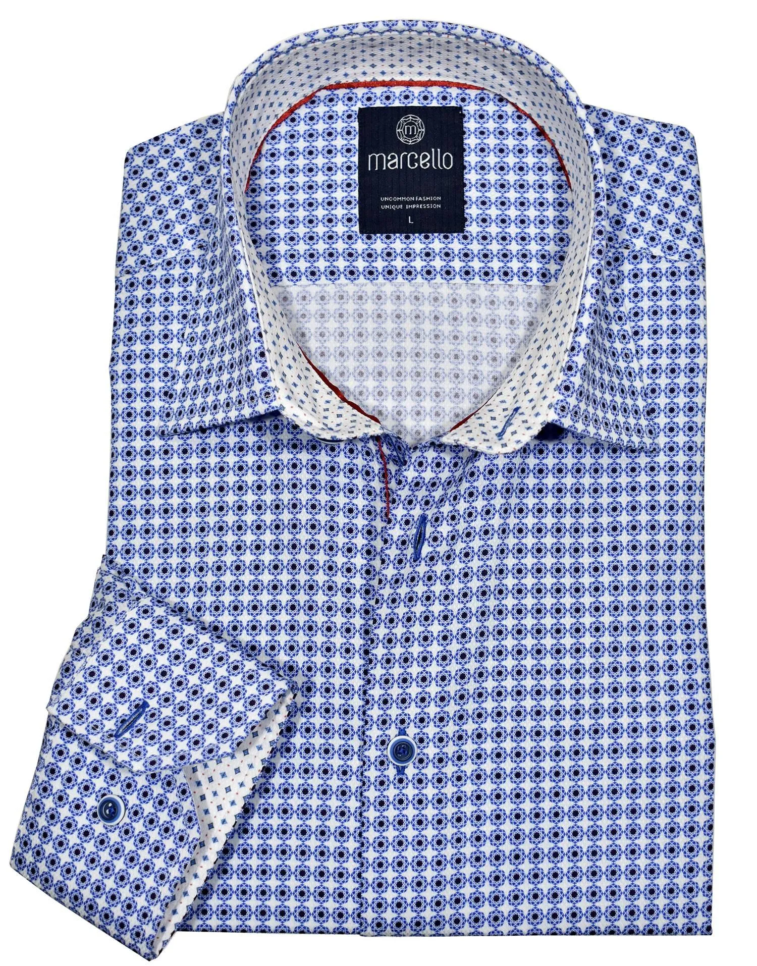 WM502 Slim Fit Air Medallion Shirt