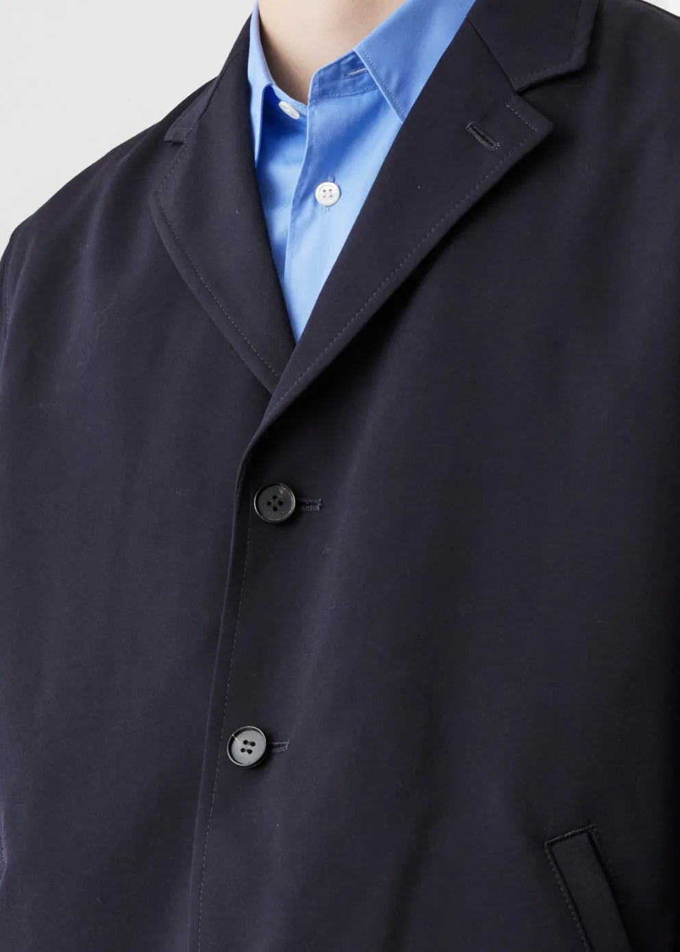 Wool Gabardine Blazer