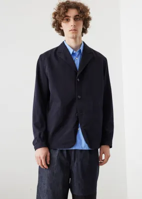 Wool Gabardine Blazer